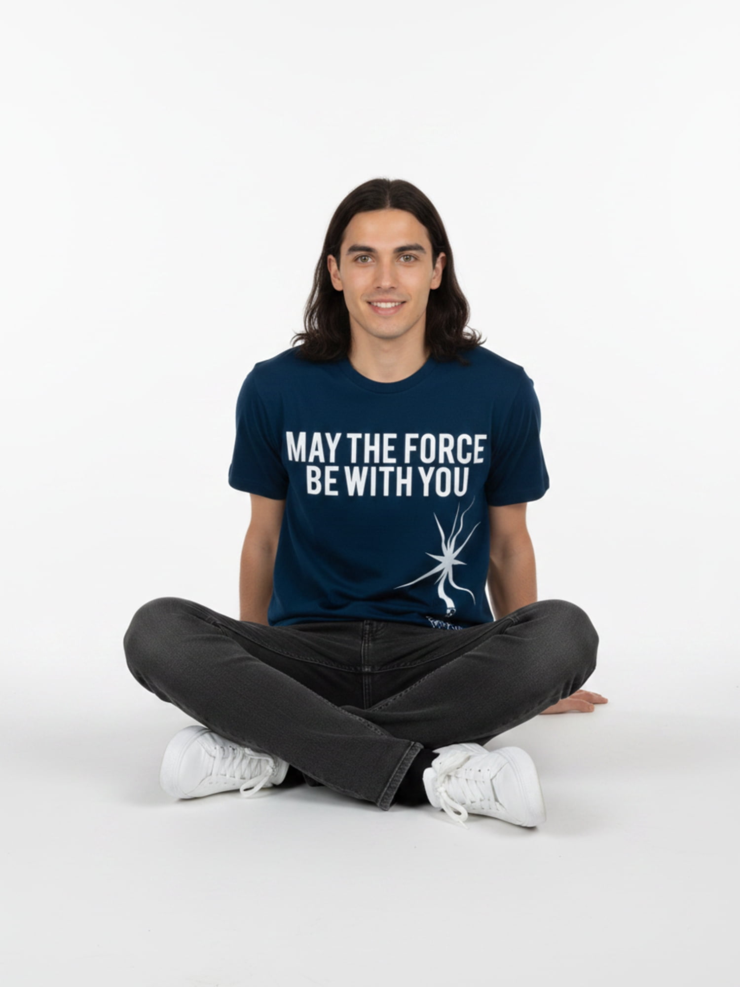 Star Wars Men’s Graphic Short Sleeve Tee, May the Force Be With You, Sizes S–3XL