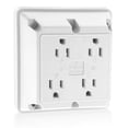 thumbnail image 1 of Enchufe eléctrico Leviton 1254-W 15A 125V Heavy Duty 4 en 1, 1 of 3