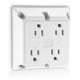 thumbnail image 1 of Enchufe eléctrico Leviton 1254-W 15A 125V Heavy Duty 4 en 1, 1 of 3