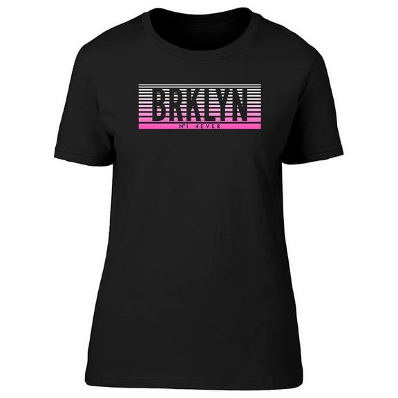 Brooklyn Number 1 Forever Slogan T-Shirt Women -Image by Shutterstock, Female 3X-Large