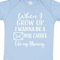 thumbnail image 4 of Inktastic Future Mail Carrier Like Mommy Boys or Girls Baby Bodysuit, 4 of 5