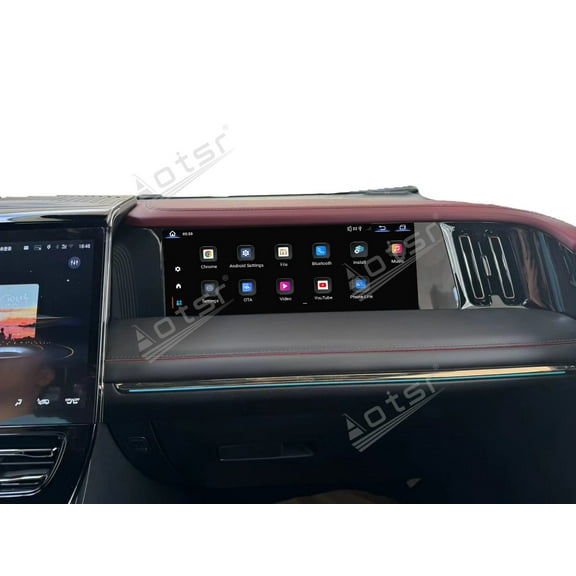 Aotsr 12.3 inch Car Copilot Android 13.0 For GAC Chuanqi M9 E9 Front Passenger Entertainment Screen Multimedia Player Car Radio Music