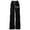 Black, variant on XEGLSBU Girls Pants Size 7-8 Tall Girls Bow Drawstring Loose Fit Lightweight Straight Leg Athletic Casual Jogger Pants for Play and Everyday Comfort White Size 8-9 Years