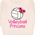 thumbnail image 3 of Inktastic Volleyball Butterfly Princess Toddler Sweatshirt, 3 of 4