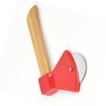 thumbnail image 2 of Axe Pizza Cutter, PP Pizza Cutting Tool Ergonomically 430 Steel For Home, 2 of 8