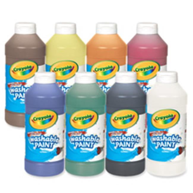 Crayola CYO542016034 Crayola Washable Paint, Squeeze Bottle, 16 Oz