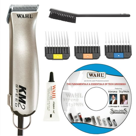 Wahl Lithium Ion Pro Series Cordless Dog Clippers Rechargeable Low Noise/Quiet Dog Grooming Kits for Hair Cut for Small/Large Dogs Thick Coats Cats Horse by The Brand Used By