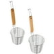 thumbnail image 4 of Cuchara escurridora de fideos de acero inoxidable, colador de Pasta de cocina práctico, cuchara de filtro de diseño de malla fina, 2 uds., 4 of 6
