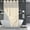 Beige, variant on GOSC Collection Hookless and Weighted Shower Curtains 2 PK