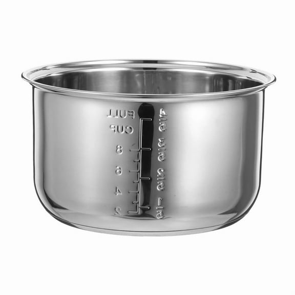 1 * Stainless Steel Inner Pot-Silver
