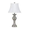 thumbnail image 1 of Ashley Furniture - Lampe de Table en Métal, Argent Brossé (Lot de 2), 1 of 2