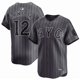 thumbnail image 1 of Camiseta clásica de béisbol de Francisco Lindor Gray City Collaboration de los New York Mets, con número de estrella bordado.-XL, 1 of 2