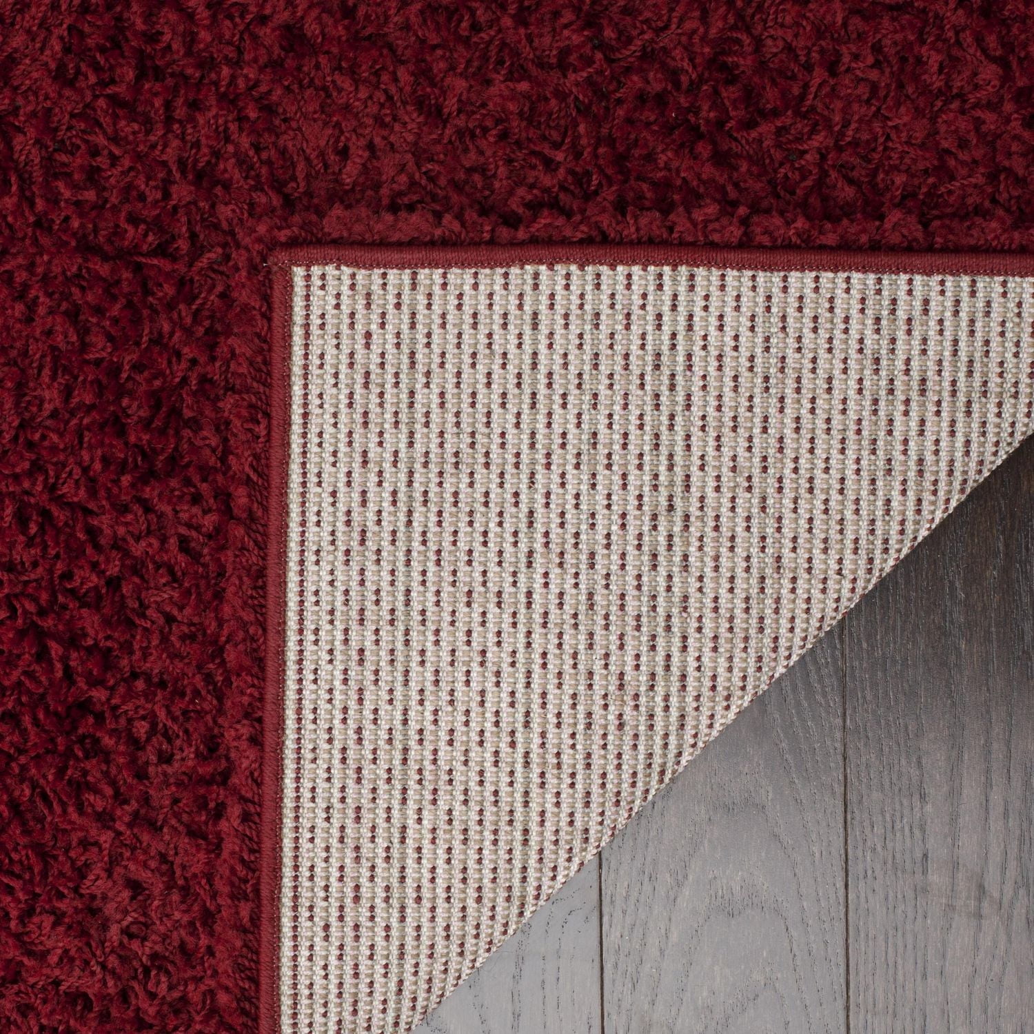 SAFAVIEH Athens Solid Plush Shag Area Rug