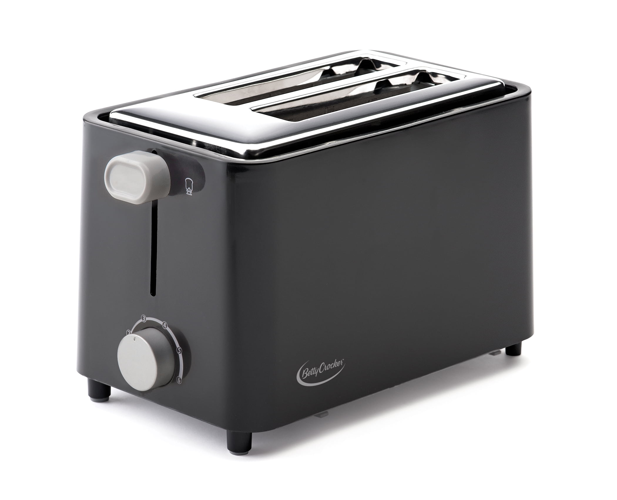 Betty Crocker BC-2605CB 2-Slice Toaster (Black)