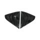 thumbnail image 2 of For Nissan Tiida 2011 2012 2013 2014 2015 Car Rear Side Window Blinds Trim Cover Louver Stickers Frame ABS Carbon Fiber, 2 of 5