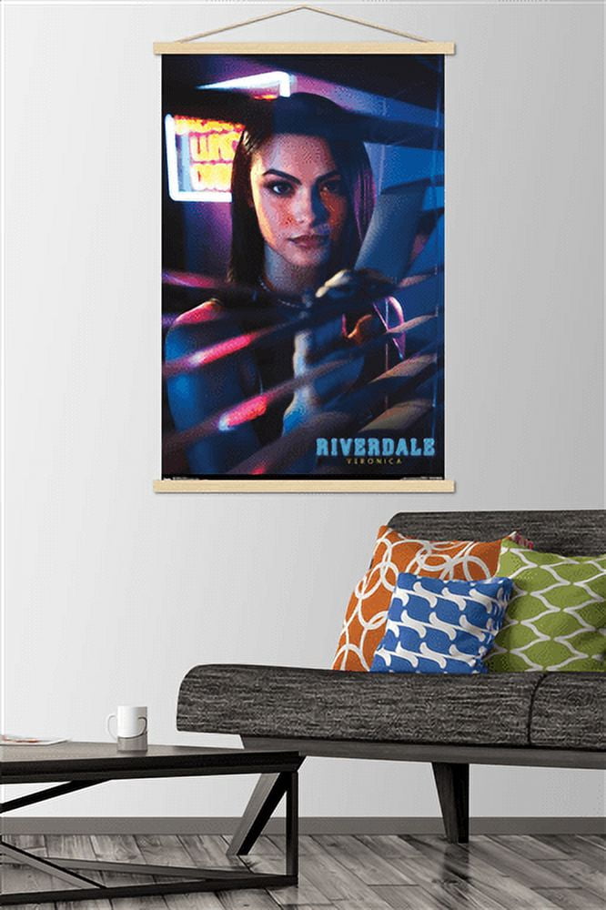 Riverdale - Veronica Wall Poster with Wooden Magnetic Frame, 22.375" x 34"