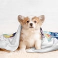 thumbnail image 4 of Pofeuu Watercolor Snake Print Puppy Blanket,Dog Blankets,Pet Blanket Cozy Cat Blankets for Indoor Cats, Fuzzy Pet Blanket for Kitten Doggy Dog Blankets-Medium, 4 of 8