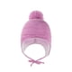 thumbnail image 1 of Gorro de invierno cálido con pompón y calavera para bebé de punto exclusivo de Desiderio, 1 of 5