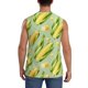 thumbnail image 4 of Balery Fresh Sweet Corn Camisetas sin mangas para hombre, absorbe la humedad y protege contra el mal olor.-Large, 4 of 7