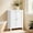 White, variant on LEDREM Bathroom Cabinets Freestanding, Bathroom Storage Floor Cabinet with Doors and Adjustable Shelves, Green