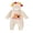Multicolor, variant on Cjfdfy Newborn Baby Boy Girl Thanksgiving Outfits Long Sleeve Turkey Embroidery Jumpsuit With Hat My First Thanksgiving Little Turkey Fall Outfit 0-6 Months