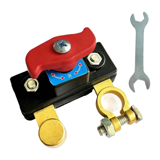 Interruptor de desconexión para automóvil, componentes universales para automóviles, interruptor de desconexión de alto rendimiento Color latón