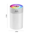 thumbnail image 7 of Gcvizuso Humidifier, Humidifier for Room, USB Humidifier With Colorful Lights ,Quiet Cool Mist Humidifier For Bedroom And Office ,Plants, Easy To Clean, 7 of 7