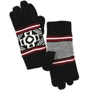 Faded Glory - Geometric Pattern Gloves