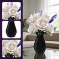 thumbnail image 4 of Ramo de rosas blancas APENGBAOL de 256 piezas con florero, 4 of 7