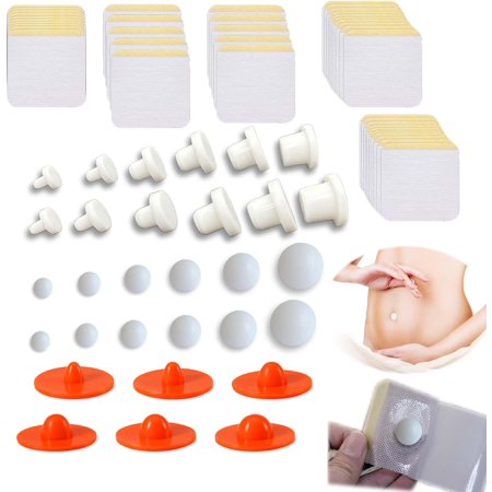 

28Pc Soft Silicone Belly Button Plug For Tummy Tuck Recovery - Assorted Sizes Comfort Fit Premium Material