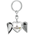 thumbnail image 1 of Capitolio de los Estados Unidos Llavero de alas de ángel en forma de corazón, 1 of 3