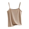 thumbnail image 3 of Rvasteizo Women Crew Neck Sleeveless Adjustable Strap Camisole for Slim Breathable Daily Basic Layering, 3 of 5