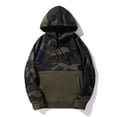 thumbnail image 2 of Camouflage Print Lined Hoodie for Women Long Sleeve Sweatshirt Fall Casual Pullover, 2 of 4