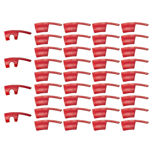 Protectores de llantas de 20 pulgadas perfecl para modelo Y Rojo