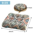 thumbnail image 2 of 22" Boho Style Dutch Velvet Floor Pillow, Square Meditation Cushion for Adults Yoga, 2 of 7