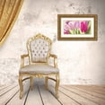 thumbnail image 3 of Sanna, Leonardo 24x14 Gold Ornate Wood Framed with Double Matting Museum Art Print Titled - Tulipes, 3 of 4