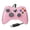 Pink, variant on Luxmo Wired Controller for Xbox 360, USB Game Controller Gamepad Joystick with Dual Vibration and Shoulders Buttons for Xbox 360/Xbox 360 Slim/PC Windows 7/8/10