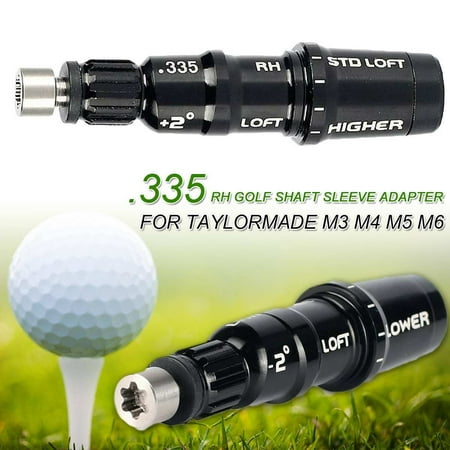 M3 M4 M5 M6 Golf Shaft Adapter Sleeve .335 Tip for Driver Fairway RH Fits For TaylorMade