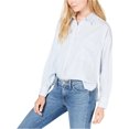 thumbnail image 1 of Levi's Womens Darcy Stripe Button Up Shirt, Blue, Small, 1 of 1