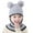 B, variant on Children's Balaclava Hat Knitted Thickened Warm Windproof Ski Riding Mask Hat Windproof Hat Thick Baby Caps Warm Ski Scarf Hat Kids Hood Knitted Cycling Winter Thermal Earflap Toddler Kids Hat