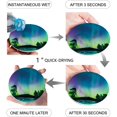 thumbnail image 1 of XDDJA Aurora Borealis Exquisite Atmosphere Solar Starry Sky Calming Night Image Set of 8 Round Coaster for Drinks, Absorbent Ceramic Stone Coasters Cup Mat with Cork Base for Coffee Table Bar Decor, 1 of 5