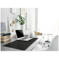thumbnail image 2 of Durable Smooth Non-Slip Desk Mat Laptop PC Keyboard Mouse Pad, 65x52 cm, Black, 2 of 2