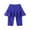 Denim color blue, variant on Girls Leggings with Skirt Warm Kids Leggings Tutu Pants 3-11Y
