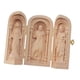 thumbnail image 4 of Estatua de madera católica ornamento de oración escultura de Jesús figura cristiana de madera para mesa, 4 of 9