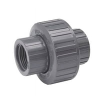 NDS U-0750-T Pipe Union 3/4 in FPT 3 in L Gray