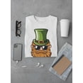 thumbnail image 3 of Smartprints Mens Graphic Tee - St Patricks Day Ginger Man - Regular Fit 100% Cotton, 3 of 4