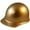 Gold, variant on MSA Skullguard Cap Style Jumbo Size Hard Hat with Fas-Trac 3 Ratchet Suspension Custom Light Pink Color