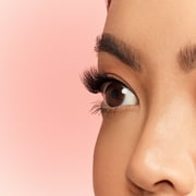Salon Perfect Kitten False Half Lashes Fake Eyelashes, Feline Flick, 664, Black, 4 Pairs
