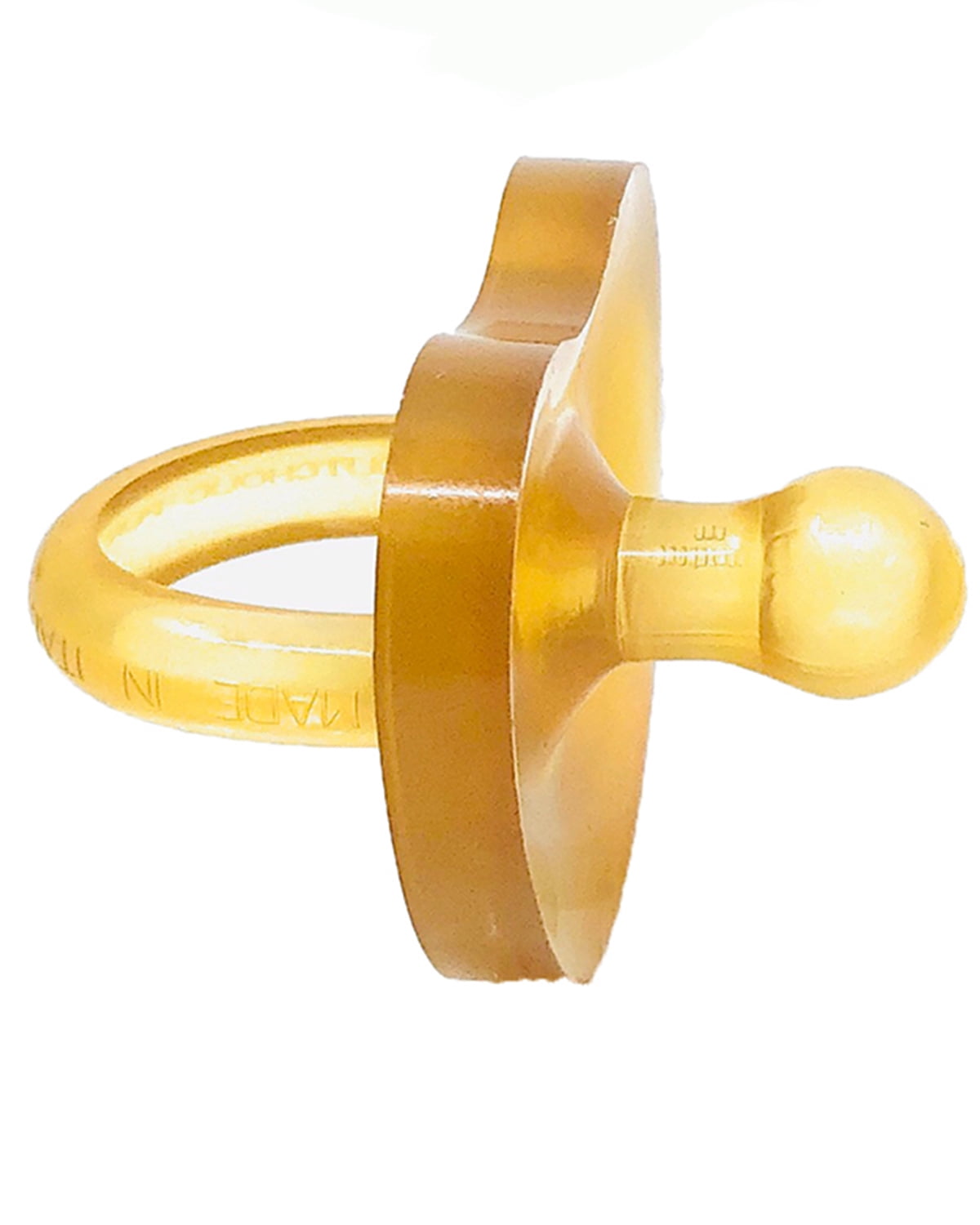 Rounded Shorter Nipple (Less Gagging) Small Newborn (06 Mos) Breastfed Babies Natural Rubber