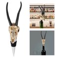 thumbnail image 3 of Cráneo animal Tapón de de Bebida reutilizable Ahorrador de cerveza án Tapón para mantener fresco Regalos Sunnimix Tapón de botella de vino, 3 of 8
